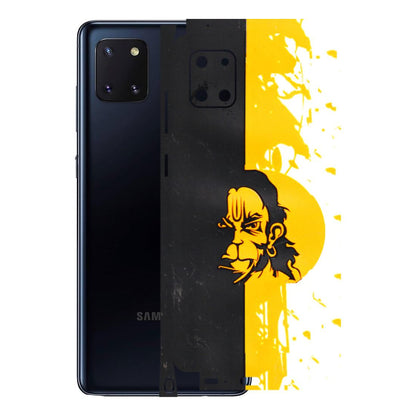 Samsung M/F/Note/Flip and C Phone Skins (All Models) - Bajrangbali - 3D Embossed Finish (L-151) Samsung Galaxy Note 10 Lite
