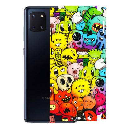 Samsung M/F/Note/Flip and C Phone Skins (All Models) - Angry Funkies - 3D Embossed Finish (L-169) Samsung Galaxy Note 10 Lite