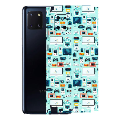 Samsung M/F/Note/Flip and C Phone Skins (All Models) - Gadgets Doodle - 3D Embossed Finish (L-184) Samsung Galaxy Note 10 Lite