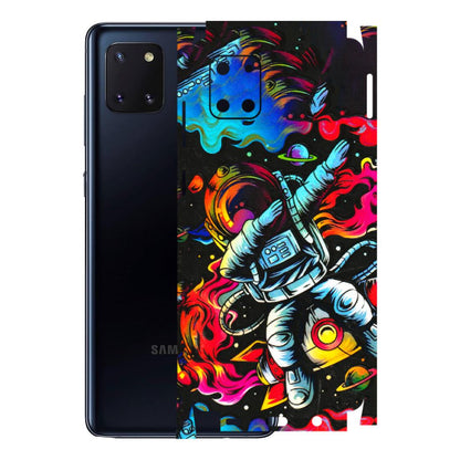 Samsung M/F/Note/Flip and C Phone Skins (All Models) - Astronaut Dope - 3D Embossed Finish (L-191) Samsung Galaxy Note 10 Lite