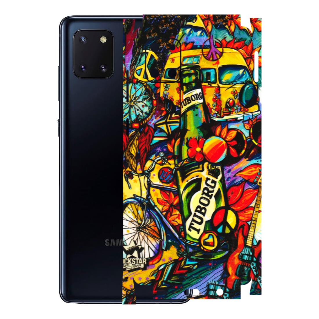 Samsung M/F/Note/Flip and C Phone Skins (All Models) - Cool Beer Bottle - 3D Embossed Finish (L-193) Samsung Galaxy Note 10 Lite