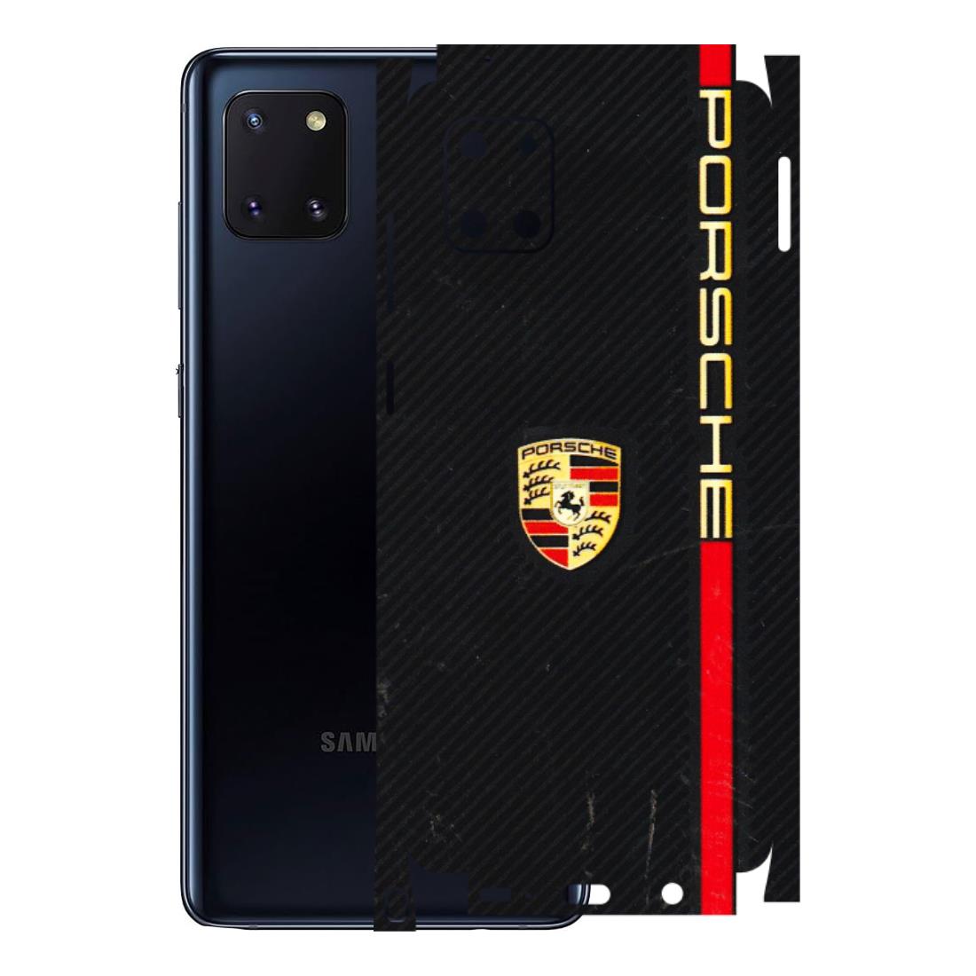 Samsung M/F/Note/Flip and C Phone Skins (All Models) - Premium Porsche - 3D Embossed Finish (L-225) Samsung Galaxy Note 10 Lite