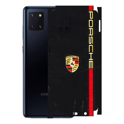 Samsung M/F/Note/Flip and C Phone Skins (All Models) - Premium Porsche - 3D Embossed Finish (L-225) Samsung Galaxy Note 10 Lite
