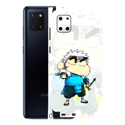 Samsung M/F/Note/Flip and C Phone Skins (All Models) - Angry Young Shinchan - 3D Embossed Finish (L-226) Samsung Galaxy Note 10 Lite