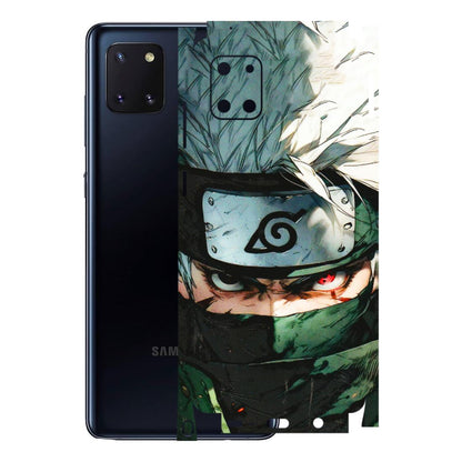 Samsung M/F/Note/Flip and C Phone Skins (All Models) - Kakashi Red Eye Focus - 3D Embossed Finish (L-227) Samsung Galaxy Note 10 Lite