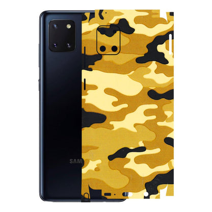 Samsung M/F/Note/Flip and C Phone Skins (All Models) - Indian Camo - 3D Embossed Finish (L-228) Samsung Galaxy Note 10 Lite
