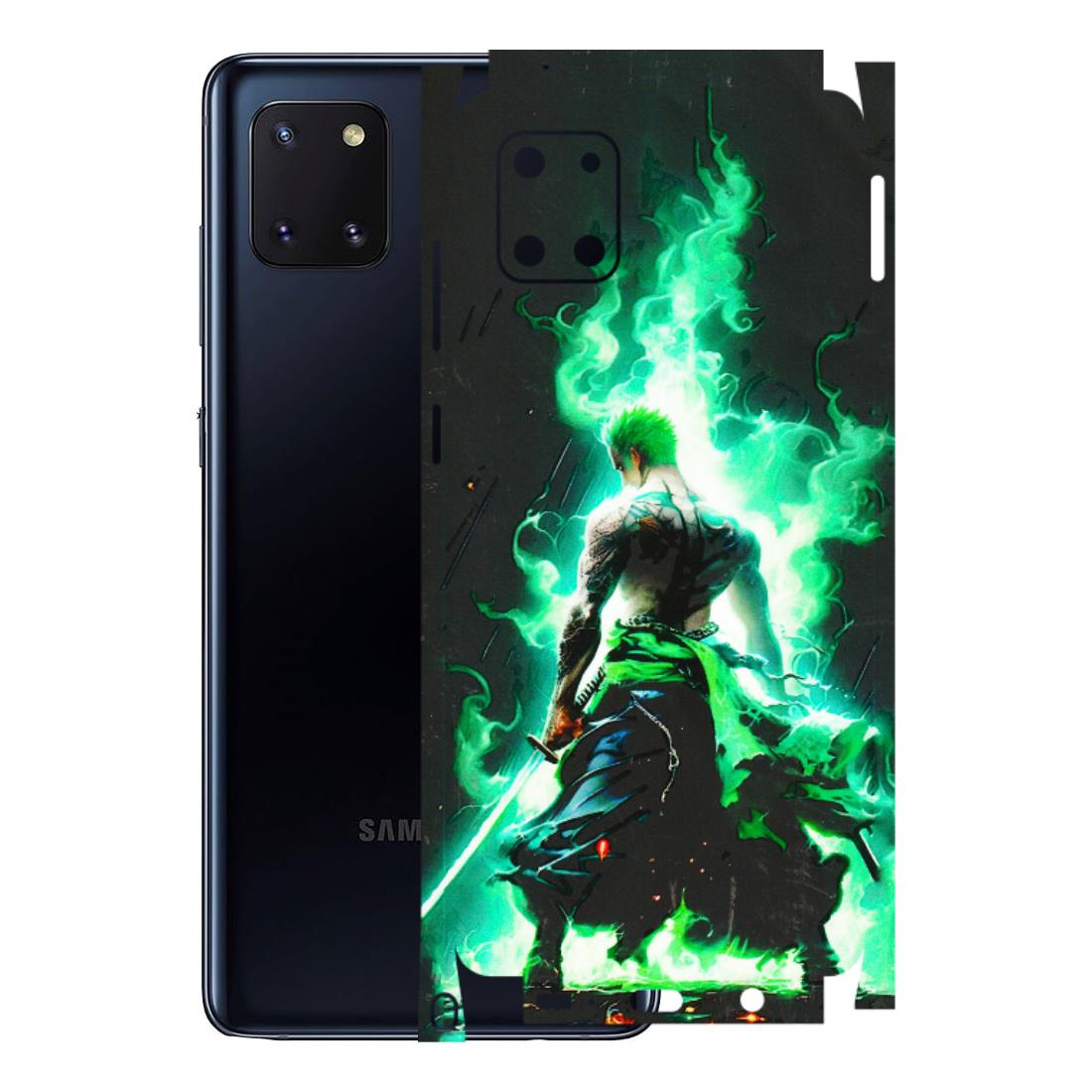 Samsung M/F/Note/Flip and C Phone Skins (All Models) - Zoro Sword - 3D Embossed Finish (L-241) Samsung Galaxy Note 10 Lite