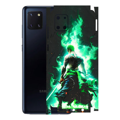 Samsung M/F/Note/Flip and C Phone Skins (All Models) - Zoro Sword - 3D Embossed Finish (L-241) Samsung Galaxy Note 10 Lite