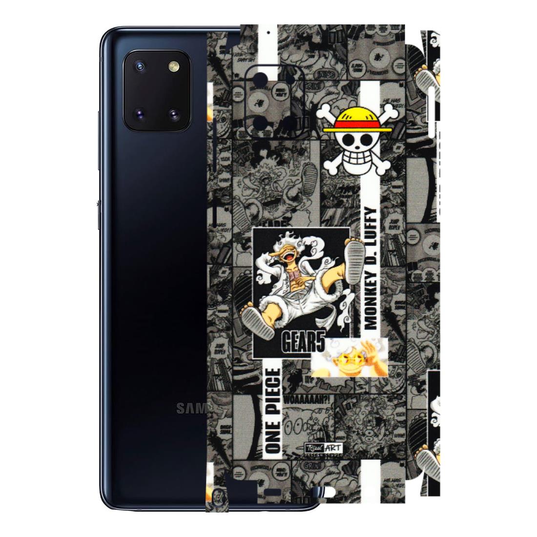 Samsung M/F/Note/Flip and C Phone Skins (All Models) - Cuffy Anime MonkeyCamic - 3D Embossed Finish (L-242) Samsung Galaxy Note 10 Lite