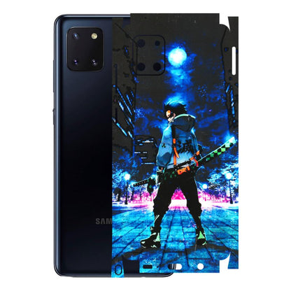 Samsung M/F/Note/Flip and C Phone Skins (All Models) - Demon Slayer Sword - 3D Embossed Finish (L-247) Samsung Galaxy Note 10 Lite