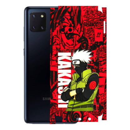 Samsung M/F/Note/Flip and C Phone Skins (All Models) - Kakashi Red Anime - 3D Embossed Finish (L-251) Samsung Galaxy Note 10 Lite