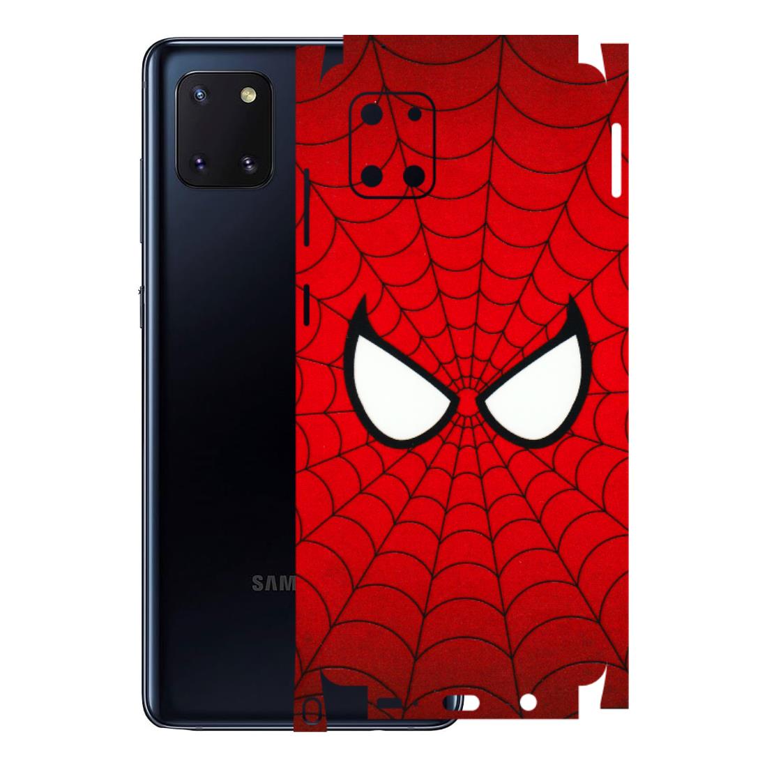 Samsung M/F/Note/Flip and C Phone Skins (All Models) - Spidey Eyes - 3D Embossed Finish (L-257) Samsung Galaxy Note 10 Lite