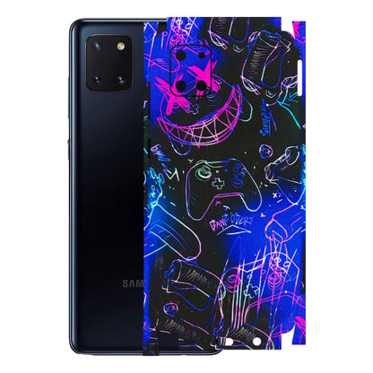 Samsung M/F/Note/Flip and C Phone Skins (All Models) - Gamers Paradise - 3D Embossed Finish (L-258) Samsung Galaxy Note 10 Lite
