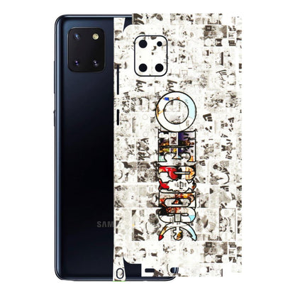 Samsung M/F/Note/Flip and C Phone Skins (All Models) - One Piece Manga - 3D Embossed Finish (L-26) Samsung Galaxy Note 10 Lite
