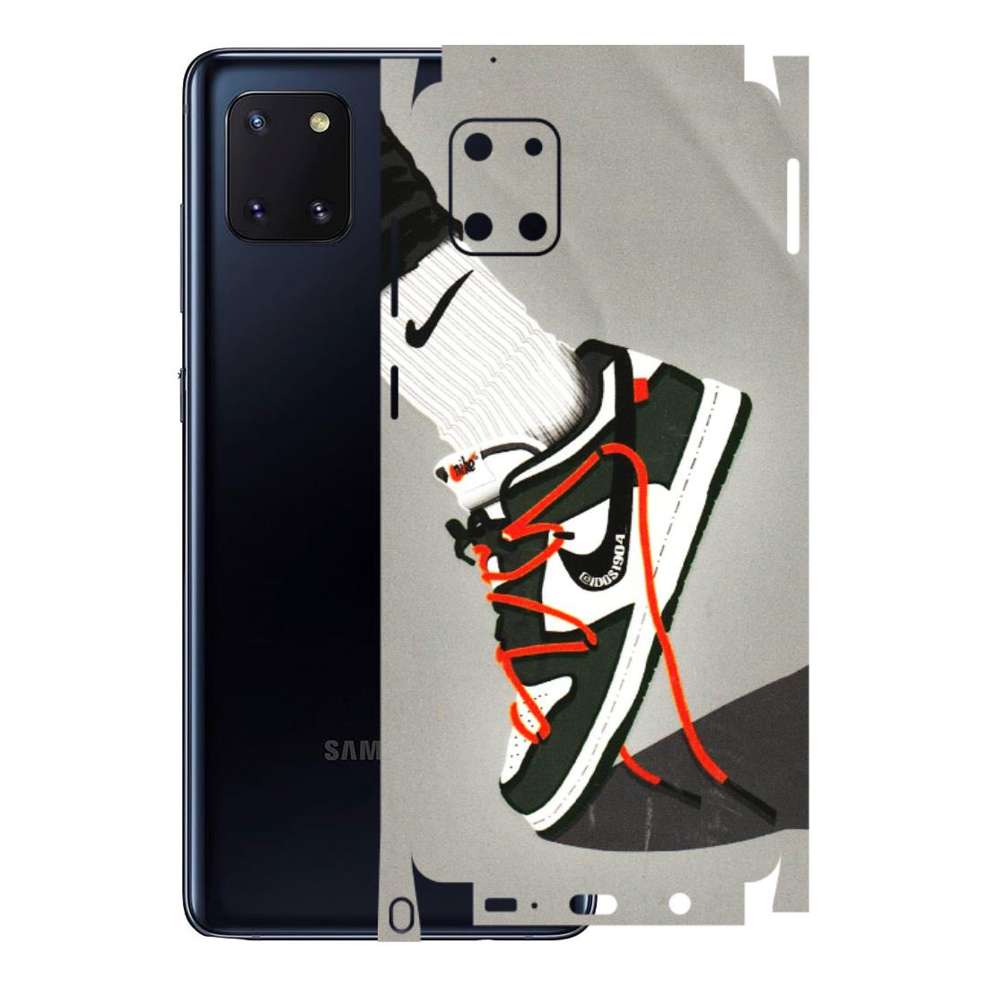 Samsung M/F/Note/Flip and C Phone Skins (All Models) - New Grey Sneaker - 3D Embossed Finish (L-261) Samsung Galaxy Note 10 Lite