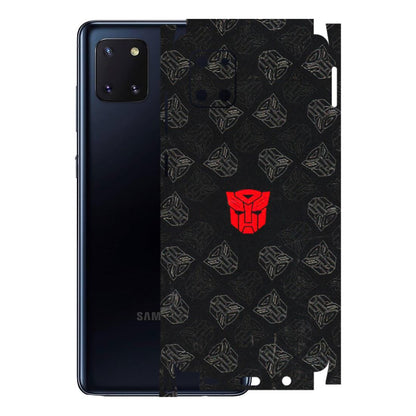 Samsung M/F/Note/Flip and C Phone Skins (All Models) - Transformers Devastation - 3D Embossed Finish (L-301) Samsung Galaxy Note 10 Lite