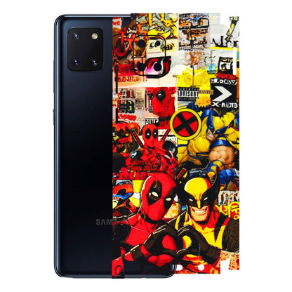 Samsung M/F/Note/Flip and C Phone Skins (All Models) - Spidy Wolverine - 3D Embossed Finish (L-310) Samsung Galaxy Note 10 Lite