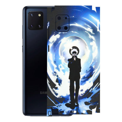 Samsung M/F/Note/Flip and C Phone Skins (All Models) - Jujustu Kaisen Anime Manga - 3D Embossed Finish (L-317) Samsung Galaxy Note 10 Lite