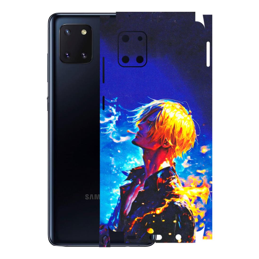 Samsung M/F/Note/Flip and C Phone Skins (All Models) - Sanji Vinsmoke One Piece - 3D Embossed Finish (L-319) Samsung Galaxy Note 10 Lite