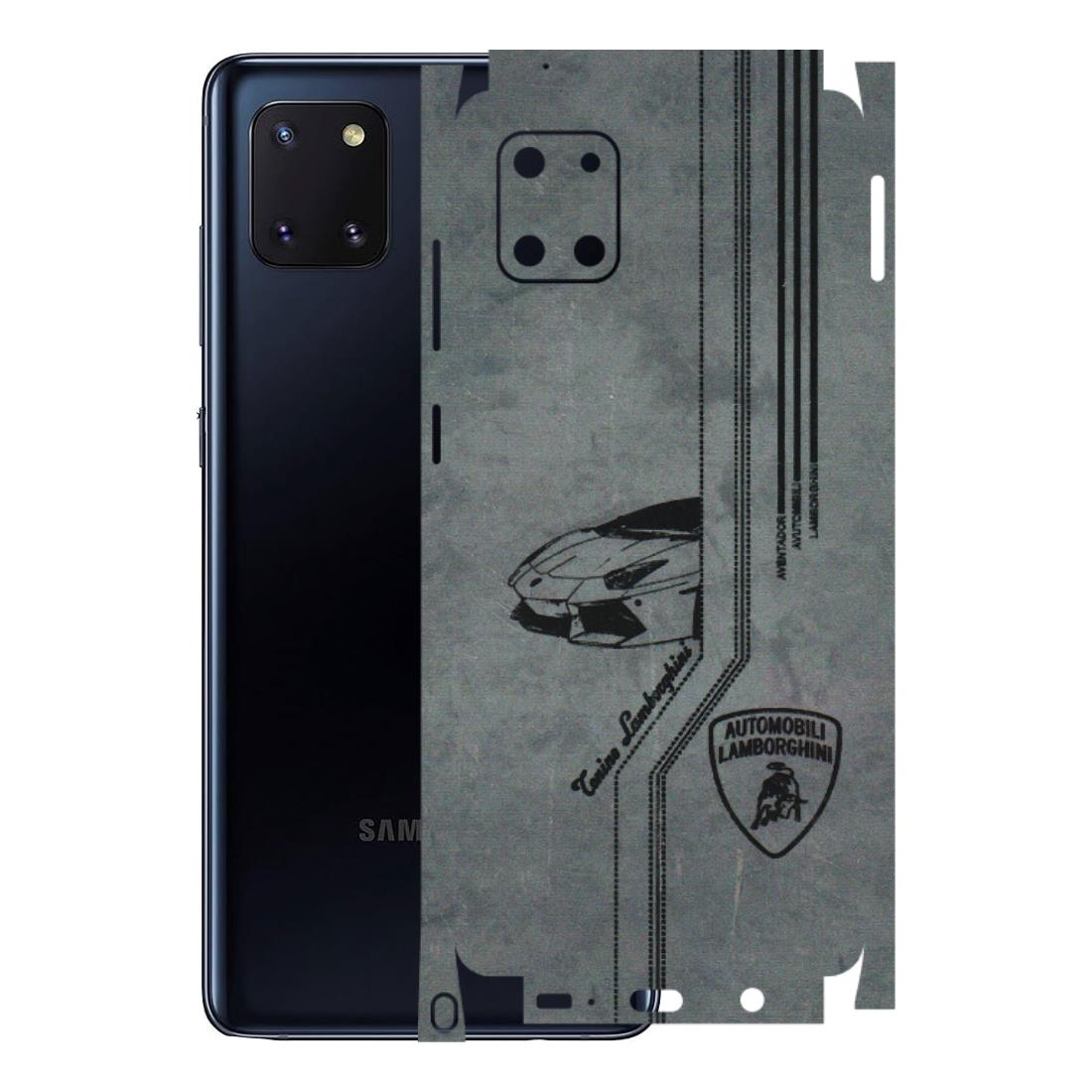 Samsung M/F/Note/Flip and C Phone Skins (All Models) - New Lamborgini Aventador - 3D Embossed Finish (L-321) Samsung Galaxy Note 10 Lite