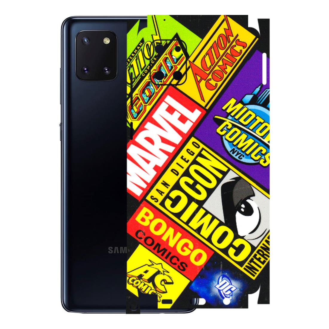 Samsung M/F/Note/Flip and C Phone Skins (All Models) - Bongo Comic Con - 3D Embossed Finish (L-325) Samsung Galaxy Note 10 Lite