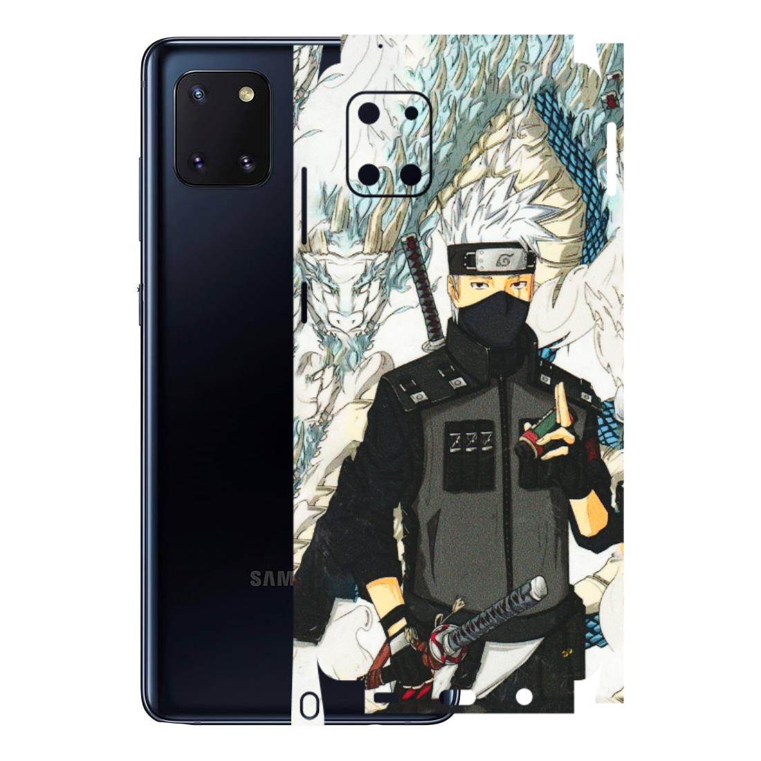 Samsung M/F/Note/Flip and C Phone Skins (All Models) - Kakashi Hatake Naruto Anime - 3D Embossed Finish (L-46) Samsung Galaxy Note 10 Lite
