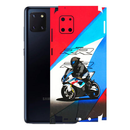 Samsung M/F/Note/Flip and C Phone Skins (All Models) - Bikers Love - 3D Embossed Finish (L-58) Samsung Galaxy Note 10 Lite