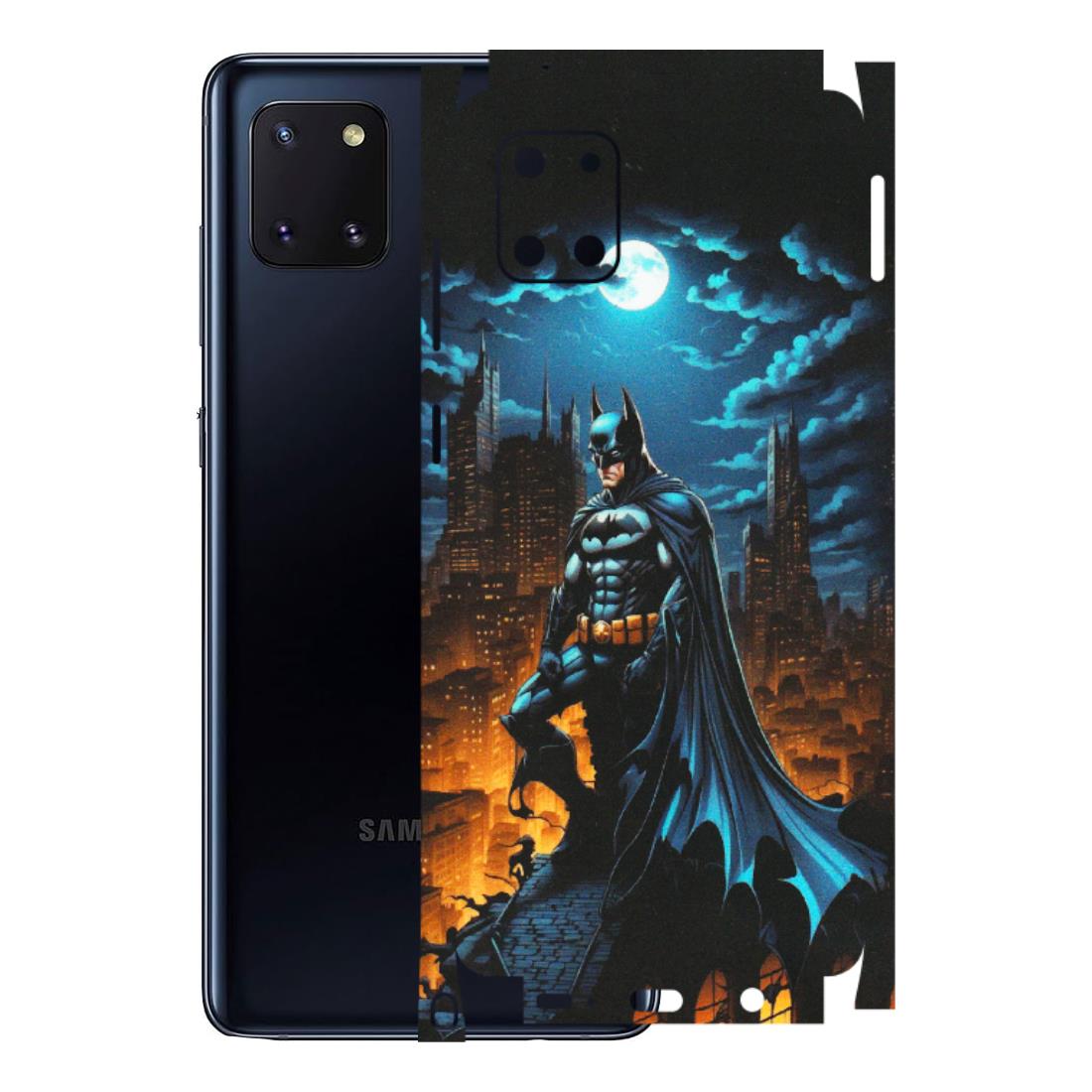 Samsung M/F/Note/Flip and C Phone Skins (All Models) - Batman Arkham City - Matte Finish (M-01) Samsung Galaxy Note 10 Lite