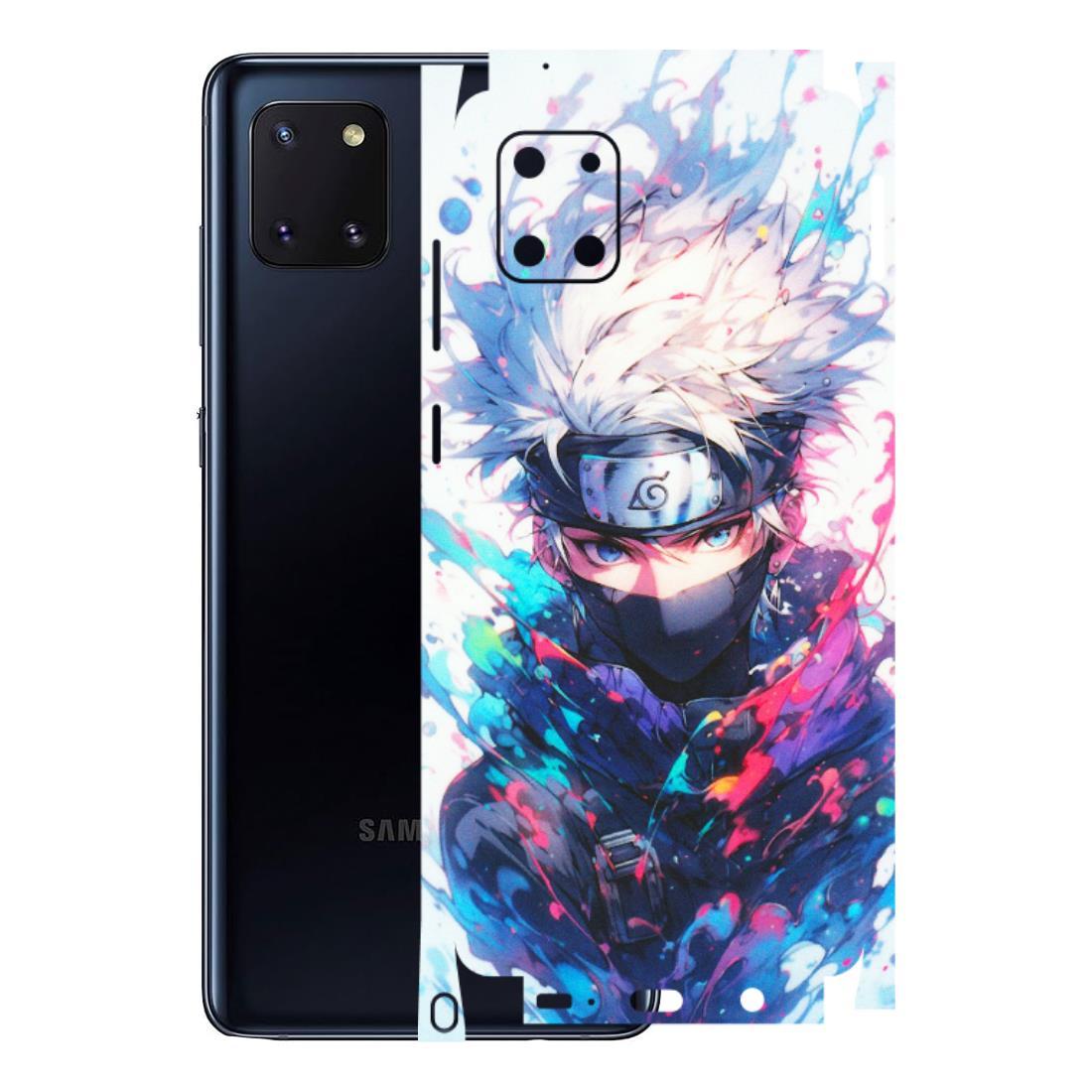 Samsung M/F/Note/Flip and C Phone Skins (All Models) - Naruto Face Mask - Matte Finish (M-03) Samsung Galaxy Note 10 Lite