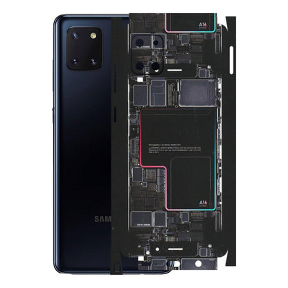 Samsung M/F/Note/Flip and C Phone Skins (All Models) - Motherboard Circuit Layout - Matte Finish (M-117) Samsung Galaxy Note 10 Lite
