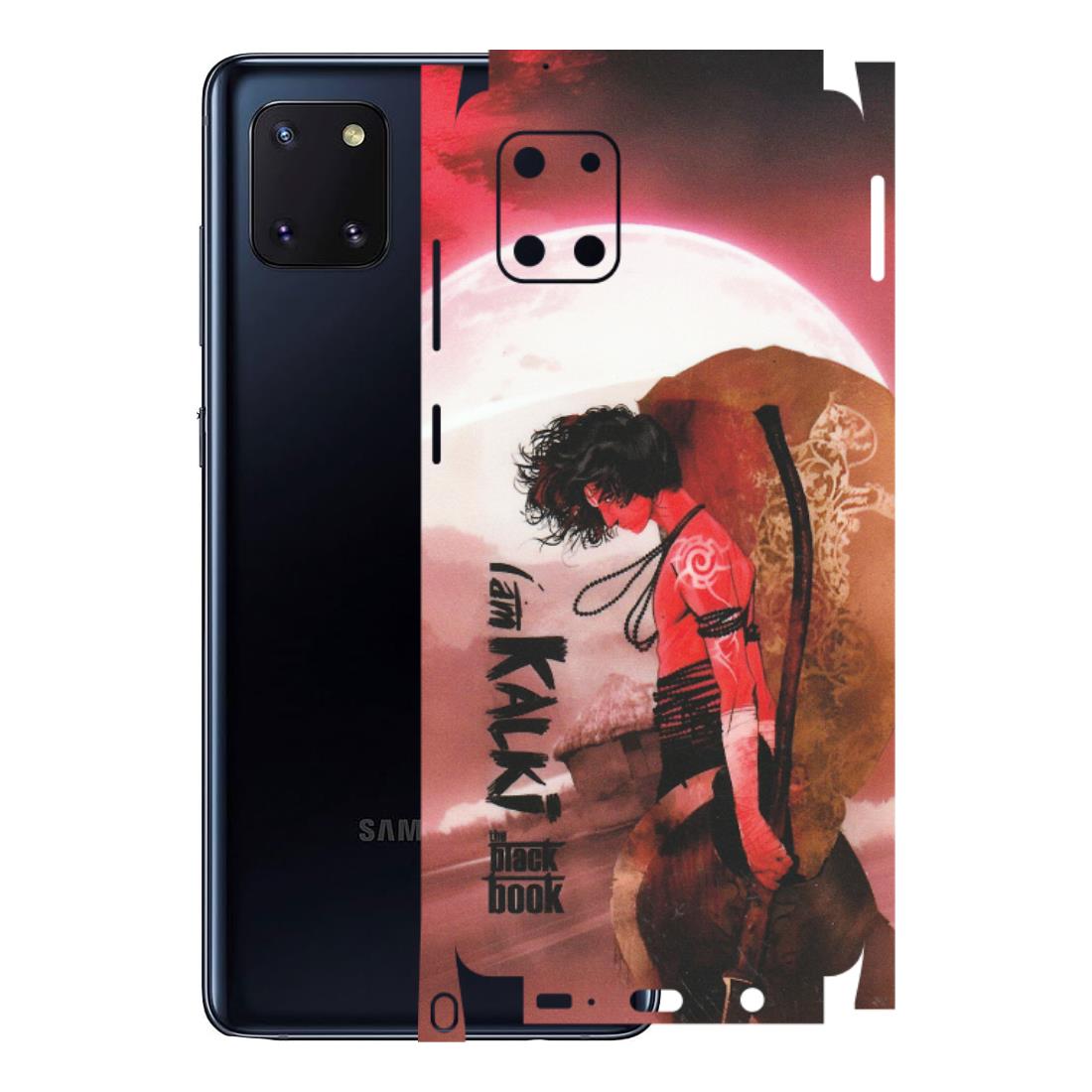 Samsung M/F/Note/Flip and C Phone Skins (All Models) - The Black Book Kalia Anime - Matte Finish (M-129) Samsung Galaxy Note 10 Lite