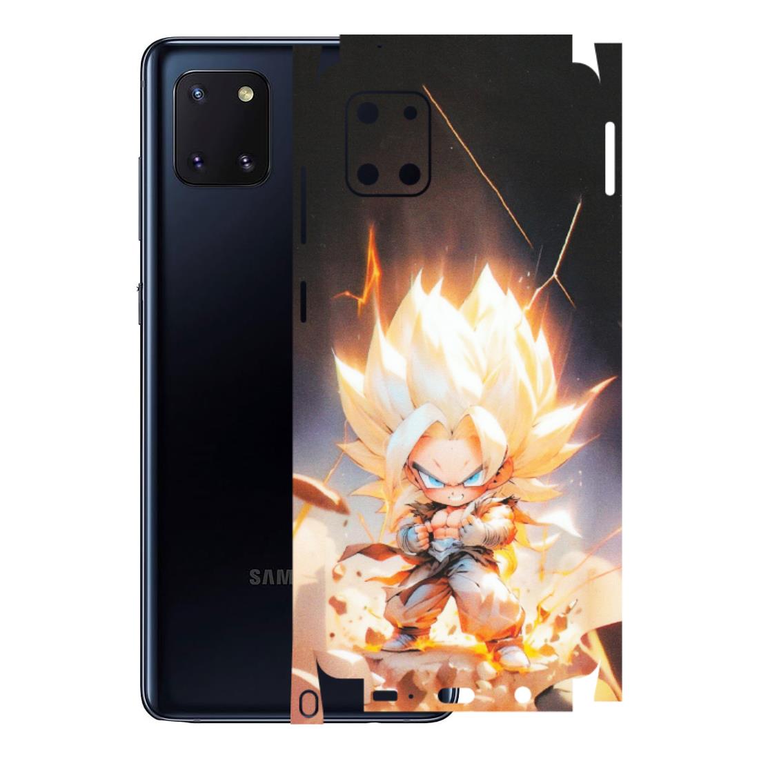 Samsung M/F/Note/Flip and C Phone Skins (All Models) - Goku Dragon Cute Anime - Matte Finish (M-131) Samsung Galaxy Note 10 Lite