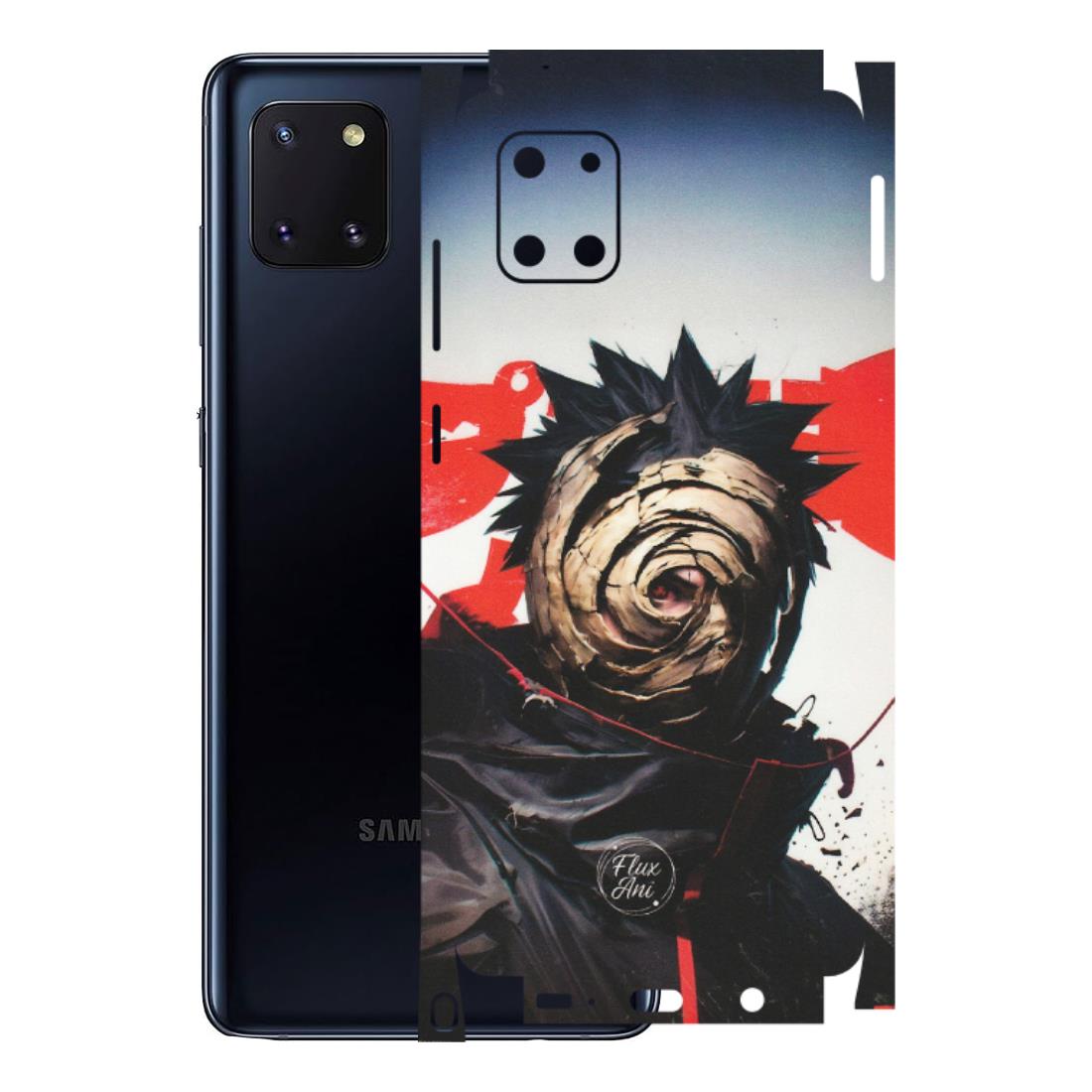 Samsung M/F/Note/Flip and C Phone Skins (All Models) - Obito Uchiha Cool Anime - Matte Finish (M-134) Samsung Galaxy Note 10 Lite