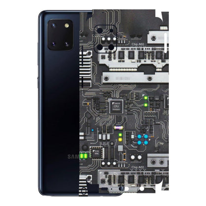 Samsung M/F/Note/Flip and C Phone Skins (All Models) - Motherboard Internals - Matte Finish (M-135) Samsung Galaxy Note 10 Lite