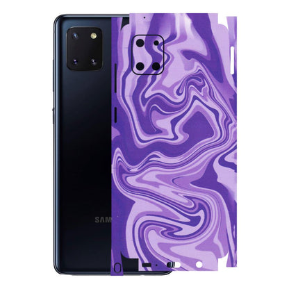 Samsung M/F/Note/Flip and C Phone Skins (All Models) - Hazy Purple Nights - Matte Finish (M-14) Samsung Galaxy Note 10 Lite