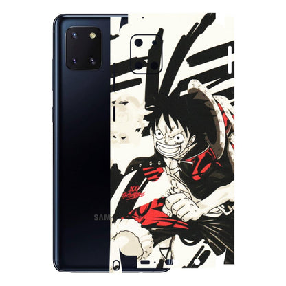 Samsung M/F/Note/Flip and C Phone Skins (All Models) - Monkey D.Luffy Manga Anime - Matte Finish (M-145) Samsung Galaxy Note 10 Lite
