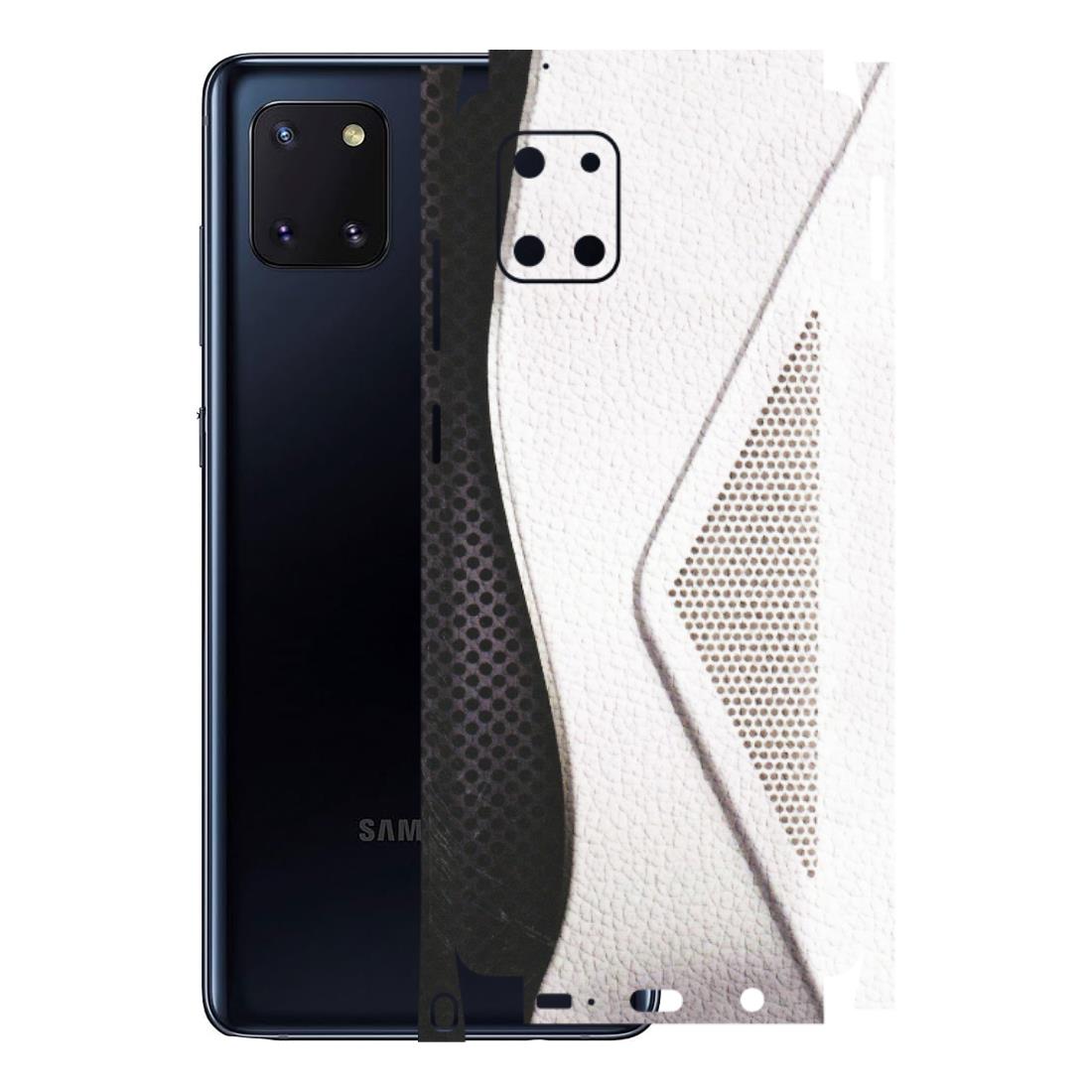 Samsung M/F/Note/Flip and C Phone Skins (All Models) - Black And White Iconic Convoy - Matte Finish (M-149) Samsung Galaxy Note 10 Lite
