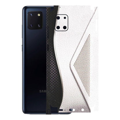 Samsung M/F/Note/Flip and C Phone Skins (All Models) - Black And White Iconic Convoy - Matte Finish (M-149) Samsung Galaxy Note 10 Lite
