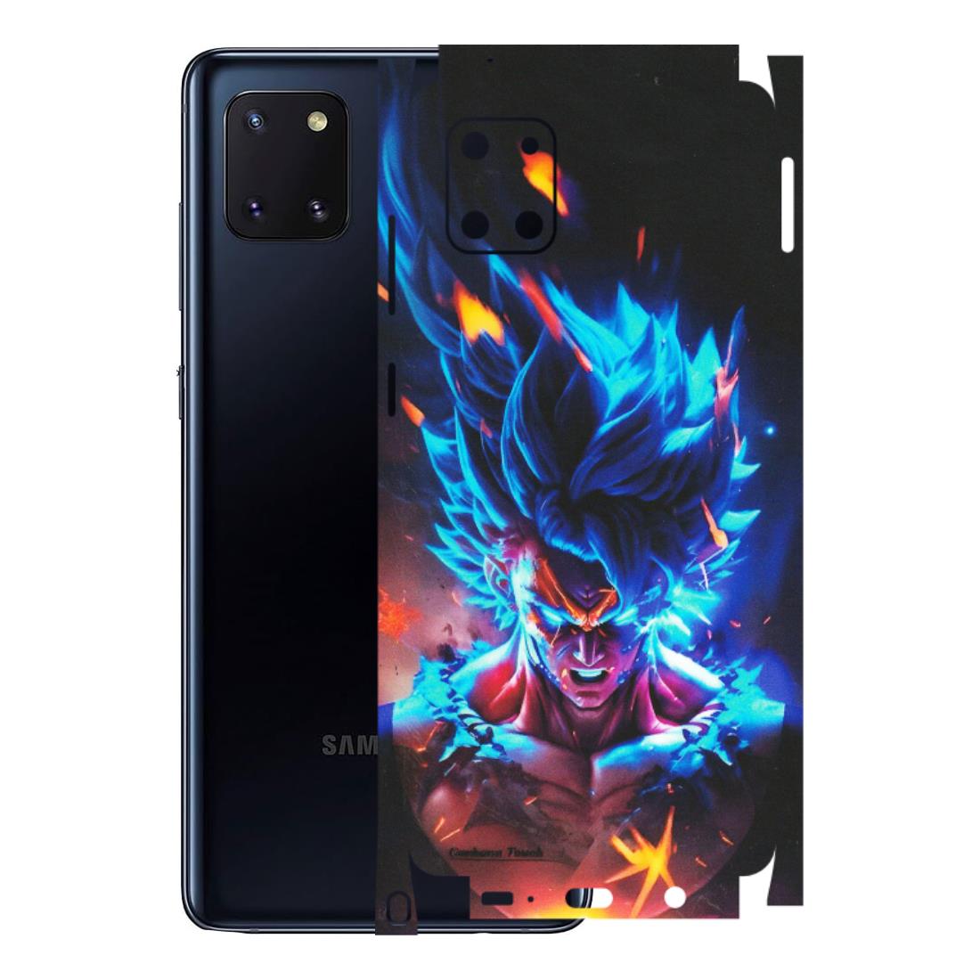 Samsung M/F/Note/Flip and C Phone Skins (All Models) - Angry Goku Dragon Ball Anime - Matte Finish (M-150) Samsung Galaxy Note 10 Lite