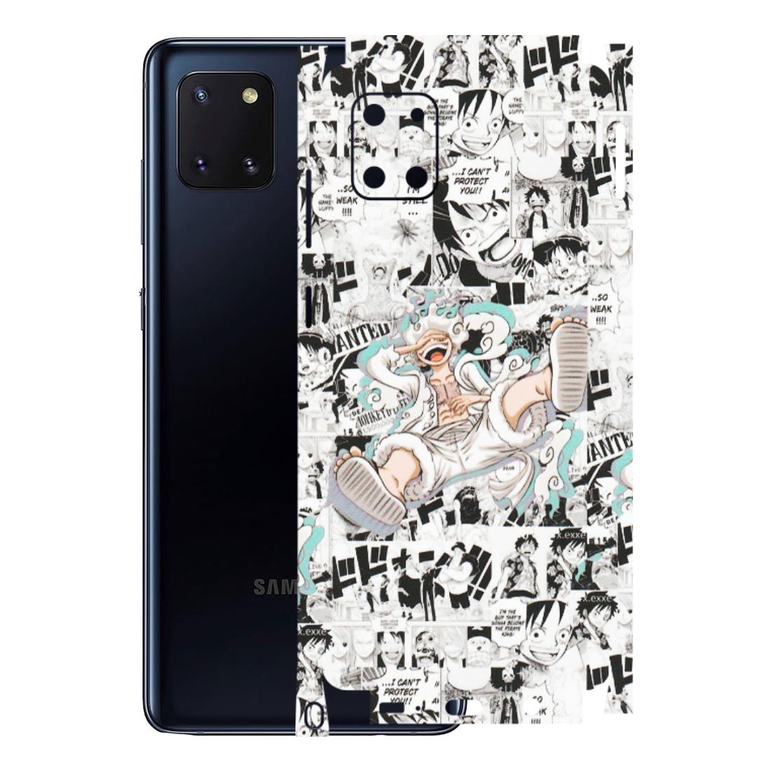 Samsung M/F/Note/Flip and C Phone Skins (All Models) - One Piece Comic - Matte Finish (M-168) Samsung Galaxy Note 10 Lite