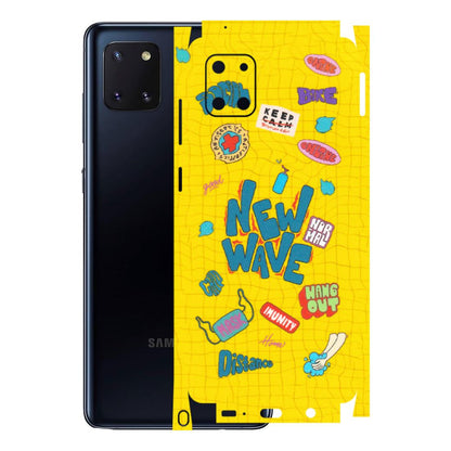 Samsung M/F/Note/Flip and C Phone Skins (All Models) - New Wave Life - Matte Finish (M-17) Samsung Galaxy Note 10 Lite