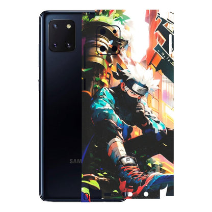 Samsung M/F/Note/Flip and C Phone Skins (All Models) - Ash & Pikachu - Matte Finish (M-26) Samsung Galaxy Note 10 Lite