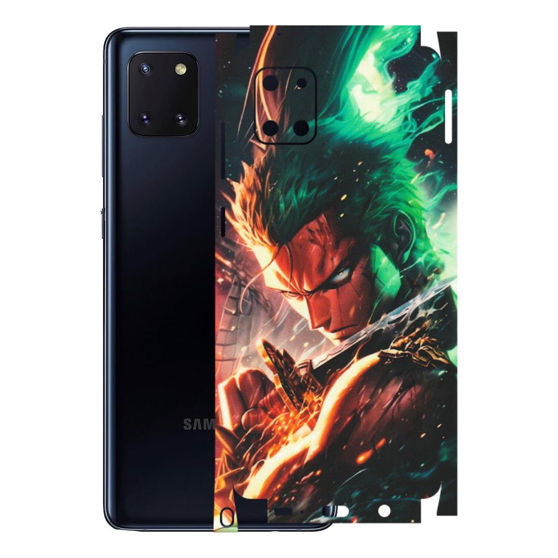 Samsung M/F/Note/Flip and C Phone Skins (All Models) - Anime Gojo Sword - Matte Finish (M-32) Samsung Galaxy Note 10 Lite