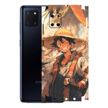 Samsung M/F/Note/Flip and C Phone Skins (All Models) - Anime Character Smile - Matte Finish (M-33) Samsung Galaxy Note 10 Lite