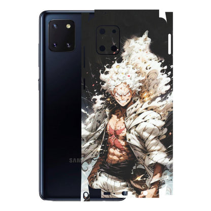 Samsung M/F/Note/Flip and C Phone Skins (All Models) - Anime Angry Classy Character - Matte Finish (M-34) Samsung Galaxy Note 10 Lite