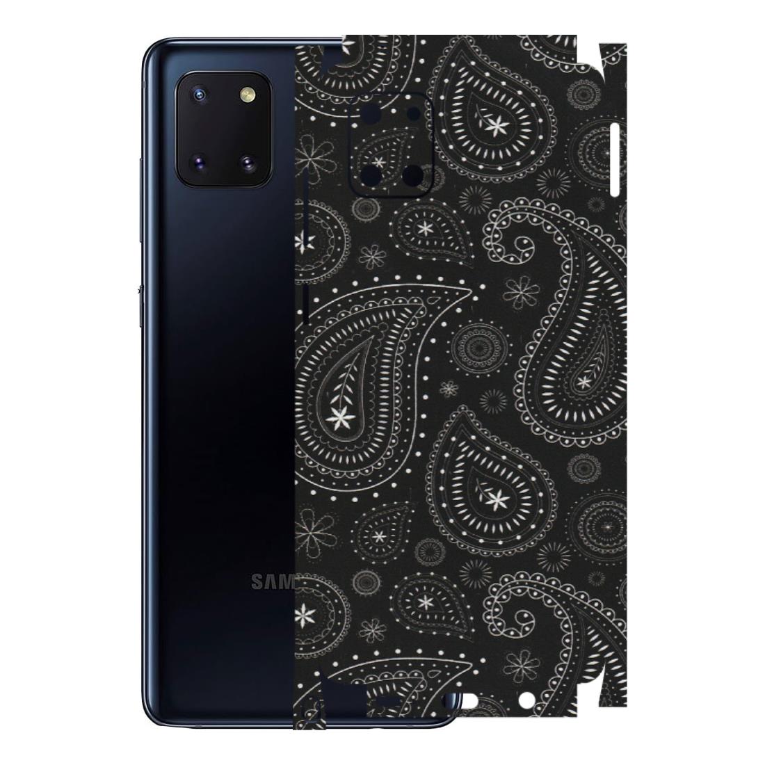 Samsung M/F/Note/Flip and C Phone Skins (All Models) - Black Sober Kerry - Matte Finish (M-37) Samsung Galaxy Note 10 Lite
