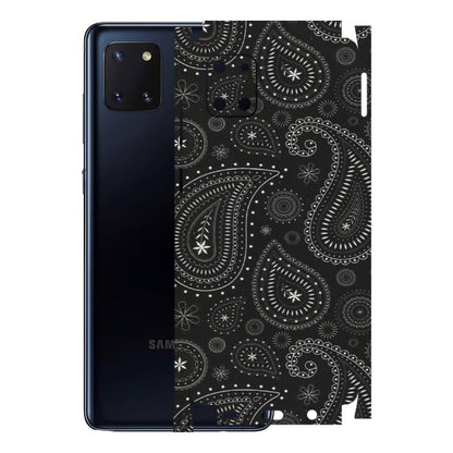 Samsung M/F/Note/Flip and C Phone Skins (All Models) - Black Sober Kerry - Matte Finish (M-37) Samsung Galaxy Note 10 Lite