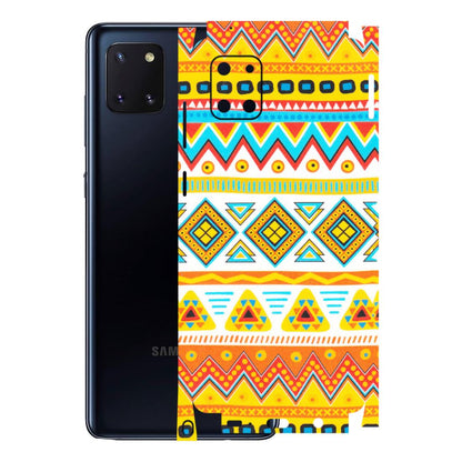 Samsung M/F/Note/Flip and C Phone Skins (All Models) - Mexican Abstract - Matte Finish (M-71) Samsung Galaxy Note 10 Lite