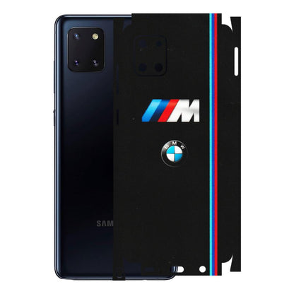 Samsung M/F/Note/Flip and C Phone Skins (All Models) - Styling With Black BMW - Matte Finish (M-74) Samsung Galaxy Note 10 Lite