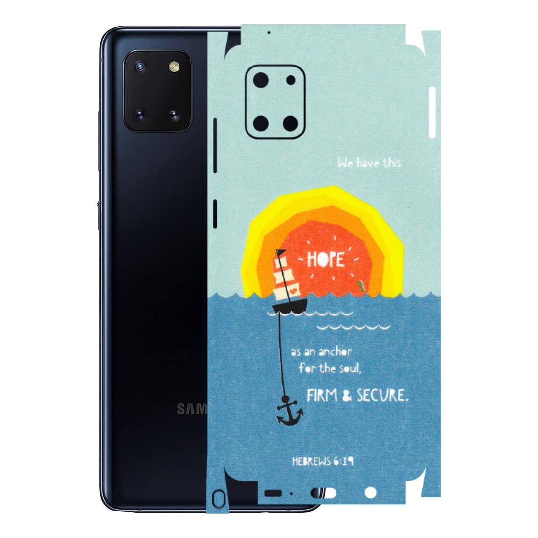 Samsung M/F/Note/Flip and C Phone Skins (All Models) - A Beautiful Sunset of Hope - Matte Finish (M-75) Samsung Galaxy Note 10 Lite